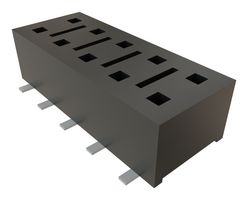 SAMTEC HLE-105-02-L-DV-TR PCB Receptacle, Board-to-Board, 2.54 mm, 2 Rows, 10 Contacts, Surface Mount