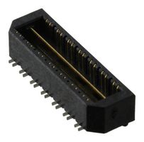 SAMTEC QTE-014-01-F-D-DP-A Mezzanine Connector, Differential Pair, Differential Pair Array, Male, 0.8 mm, 2 Rows, 28 Contacts