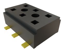 SAMTEC CLT-103-02-G-D-TR PCB Receptacle, Board-to-Board, 2 mm, 2 Rows, 6 Contacts, Surface Mount