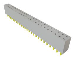 SAMTEC SSW-125-21-F-D PCB Receptacle, Board-to-Board, 2.54 mm, 2 Rows, 50 Contacts, Through Hole Mount