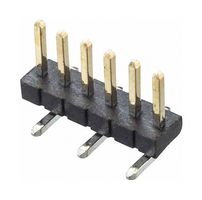 HARWIN M50-3630642 Pin Header, Board-to-Board, 1.27 mm, 1 Rows, 6 Contacts, Surface Mount Straight
