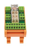 TE CONNECTIVITY - SCHRACK SR6ZC024 Power Relay, 5PST-NO, SPST-NC, 24 VDC, 8 A, SR6Z Series, DIN Rail, Non Latching