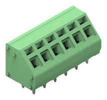 WURTH ELEKTRONIK 691408720002B Wire-To-Board Terminal Block, 5 mm, 2 Ways, 28 AWG, 12 AWG, 2.5 mm², Push In