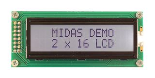 MIDAS DISPLAYS MC21605B6W-FPTLW3.3-V2
