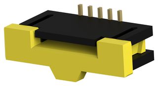 TE CONNECTIVITY 1734248-5 FFC / FPC Board Connector, 1 mm, 5 Contacts, Receptacle, Surface Mount, Top