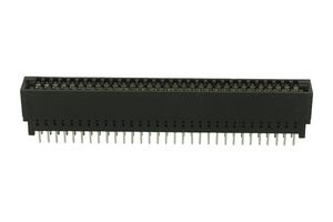 TE CONNECTIVITY - AMP 6-5530843-5 Card Edge Connector, Dual Side, 1.85 mm, 62 Contacts, Through Hole Mount, Straight