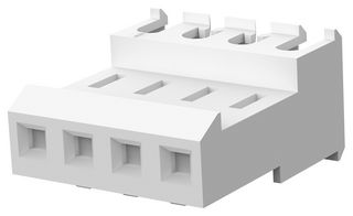 TE CONNECTIVITY - AMP 3-640602-4 IDC Connector, IDC Receptacle, Female, 3.96 mm, 1 Row, 4 Contacts, Cable Mount