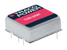 TRACO POWER THN 20-2410WI Isolated Through Hole DC/DC Converter, ITE, DIP, 4:1, 20 W, 1 Output, 3.3 V