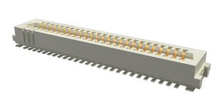 AMPHENOL COMMUNICATIONS SOLUTIONS 10162581-3134151LF Mezzanine Connector, Receptacle, 1 mm, 2 Rows, 51 Contacts, Surface Mount Straight, Copper Alloy