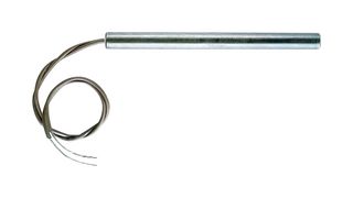OMEGA CIR-1025/240V Cartridge Heater, 175W, 112 W/in², Incoloy 800, 240VAC, 6.35 X 63.5 mm, 1500 °C