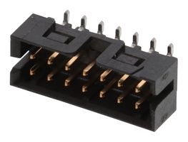 MOLEX 87832-1423 Pin Header, Board-to-Board, Wire-to-Board, 2 mm, 2 Rows, 14 Contacts, Surface Mount Straight