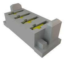 SAMTEC MPS-04-7.70-01-L-V PCB Receptacle, 5 mm, 1 Rows, 4 Contacts, PCB Mount