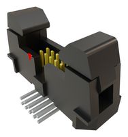 SAMTEC EHF-105-01-L-D-RA Pin Header, Right Angle, Wire-to-Board, 1.27 mm, 2 Rows, 10 Contacts, Through Hole Right Angle
