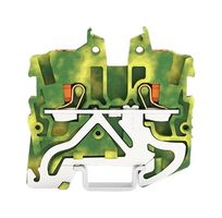 WAGO 2250-1207. DIN Rail Mount Terminal Block, 2 Ways, 24 AWG, 16 AWG, 1 mm², Clamp, 13.5 A
