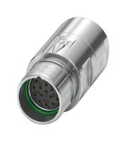 PHOENIX CONTACT 1629108 Sensor Connector, M23 PRO Series, M23, Female, 17 Positions, Crimp Socket - Contacts Not Supplied
