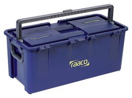 RAACO 136617 Storage Box, Blue, PP, General Purpose, 311 mm x 621 mm x 260 mm, Compact 50 Series