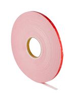 3M LSE-160WF, WHITE, 33M X 12MM Foam Tape, Double Sided, White, 33 m x 12 mm