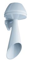 WERMA 57005267 Signal Horn, Continuous, 108 dB, 100 Hz, 115 VAC, 360 mm, IP55