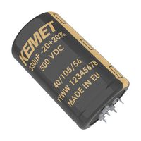 KEMET ALF80G682EF100 Electrolytic Capacitor, 6800 µF, 100 V, ± 20%, Press Fit, 9000 hours @ 105°C