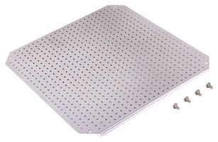 FIBOX MPMP ARCA 4040 Plate, Multiperforated, Mounting, Galvanised Steel