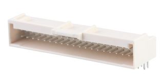 MOLEX 208659-4040 Pin Header, Wire-to-Board, 2 mm, 2 Rows, 40 Contacts, Through Hole Right Angle