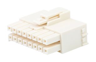 MOLEX 172258-4116 Connector Housing, Natural, Ultra-Fit 172258 Series, Receptacle, 16 Ways, 3.5 mm