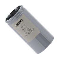 KEMET PEH205HA5100QU0 Electrolytic Capacitor, 10000 µF, 25 V, -10%, +30%, Screw, 4000 hours @ 125°C