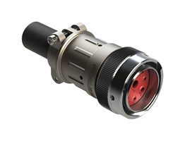 AMPHENOL SINE/TUCHEL AHDM06-24-09PR-059 Circular Connector, Standard Circular Connector, DuraMate AHDM Series, Cable Mount Plug