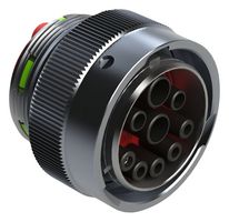 AMPHENOL SINE/TUCHEL AHDM06-24-91SN Circular Connector, Standard Circular Connector, DuraMate AHDM Series, Cable Mount Plug
