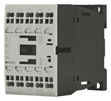 EATON MOELLER DILM15-01(24VDC)-PI Contactor, 15.5 A, DIN Rail, Panel, 690 VAC, 3PST-NO, 3 Pole, 7 kW