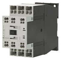 EATON MOELLER DILM38-11(230V50/60HZ)-PI Contactor, 38 A, DIN Rail, Panel, 690 VAC, 3PST-NO, 3 Pole, 21 kW