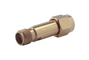 HUBER+SUHNER 33_SMA-50-0-100/111_NE RF / Coaxial Adapter, SMA, Plug, SMA, Jack, Straight Adapter, 50 ohm