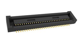 AMPHENOL COMMUNICATIONS SOLUTIONS 10164227-0601A1RLF Mezzanine Connector, Receptacle, 0.4 mm, 2 Rows, 60 Contacts, Surface Mount Straight