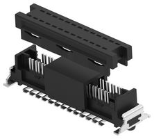 TE CONNECTIVITY - ERNI 244629-E IDC Connector, Board In Connector, Male, 1.27 mm, 2 Row, 26 Contacts, Surface Mount