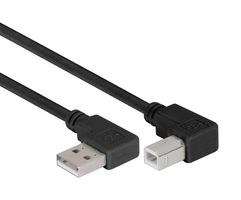 L-COM CABLK90RA-LB-1M