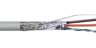 L-COM CSUSB-1000 Multicore Cable, Screened, 2 Core, 20 AWG, 1000 ft, 304.8 m