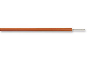 PRO POWER MC55 221607 ORN Wire, Stranded, Hook Up, PVC, Orange, 22 AWG, 7 x 0.255mm, 304.8 m