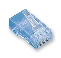 TE CONNECTIVITY - AMP 5-558530-3 Modular Connector, RJ45 Wired Plug, 1 x 1 (Port), 8P8C, Cat5e, Cable Mount