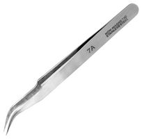 MULTICOMP PRO MP012548 Tweezer, Fine, Curve, Pointed, 115 mm Overall Length, Stainless Steel