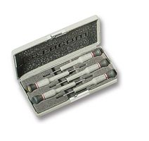 FACOM AEF.J1 Screwdriver Set, Slotted Head, with Case, 5-Piece