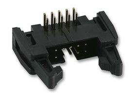 MULTICOMP PRO MC9B232-1034 Pin Header, Wire-to-Board, 2.54 mm, 2 Rows, 10 Contacts, Through Hole Right Angle