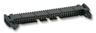 MULTICOMP PRO MC9B132-6034 Pin Header, Long Latch, Wire-to-Board, 2.54 mm, 2 Rows, 60 Contacts, Through Hole
