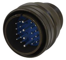 AMPHENOL INDUSTRIAL 97-3106A-28-11P Circular Connector, 97 Series, MIL-DTL-5015 Series, Straight Plug, 22 Contacts, Solder Pin