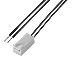 MOLEX 217797-1022 Cable Assembly, KK 254 Receptacle to Free End, 2 Ways, 2.54 mm, 1 Row, 300 mm, 11.8 "