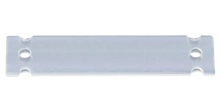 HELLERMANNTYTON 525-19703 HC18-70-EVA-CL Wire Marker, Carrier, Blank (No Legend), Transparent, 70mm x 19mm