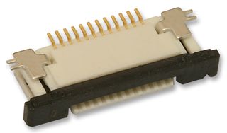 MOLEX 52745-1297.. FFC / FPC Board Connector, ZIF, 0.5 mm, 12 Contacts, Easy-On 52745 Series, Solder, Top, 1 Row