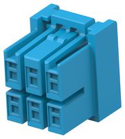 AMP - TE CONNECTIVITY 2420266-6 Heavy Duty Connector Base, 4mm Pitch, WTB, HCI Series, Free Hanging