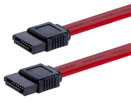 STARTECH SATA12 Computer Cable, SATA Data 12 Way Socket, SATA Data 12 Way Socket, 12 ", 304.8 mm, Red