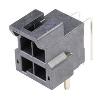 MOLEX 172316-3204 Pin Header, Wire-to-Board, 3.5 mm, 2 Rows, 4 Contacts, Through Hole Right Angle