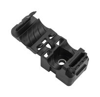 HELLERMANNTYTON 151-03538 CMRCBHM6-PA66HIRHSUV-BK Fastener, Screw Mount Cable Clip, 12.7 mm